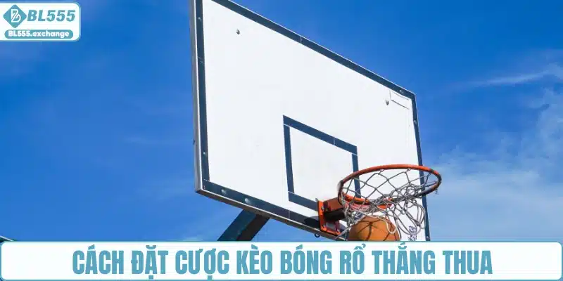 Cách đặt cược kèo bóng rổ thắng thua