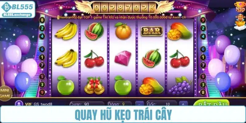 Không gian sôi động với Kẹo Trái Cây