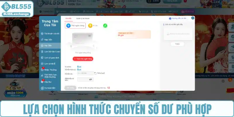 Lựa chọn hình thức giao dịch phù hợp