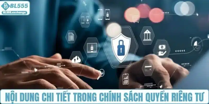 Nội dung chi tiết trong chính sách quyền riêng tư tại BL555