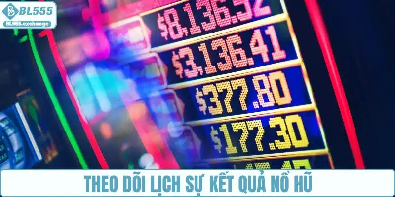 Quan sát lịch sử kết quả của các tựa game